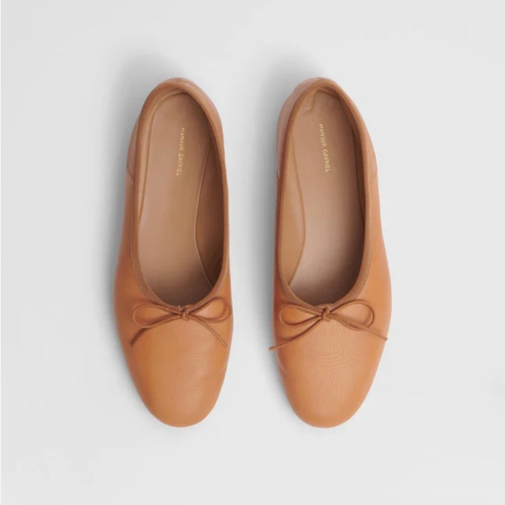 Mansur Gavriel Dream Ballerina Cammello Size 38